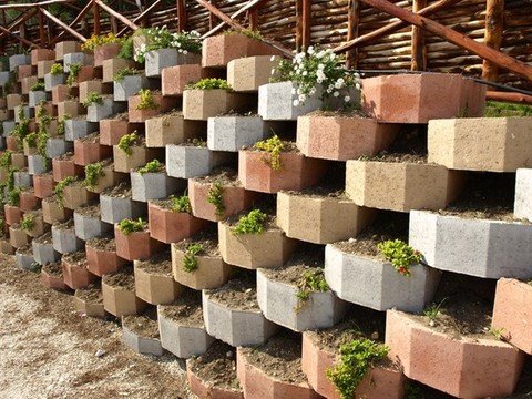 Muro ECOFLOR AL MQ ADRANO CALCESTRUZZI SRL