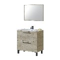 MOBILE BAGNO ATHENA COMPLETO LEANZA CERAMICHE L.80CM 2C ROV. ALA.