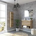 MOBILE BAGNO SOSPESO COMPLETO LEANZA CERAMICHE COTTON NORDIK 80