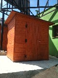 CASETTA PORTA ATTREZZI IN LEGNO MOD. MT. 2,00 X 2,00