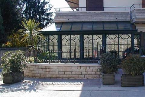 VERANDA DA ESTERNO PER GIARDINI, TERRAZZI E BALCONI