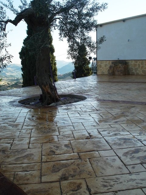 Lavorazione Pavimento Stampato Sicilia Sira Pavimenti