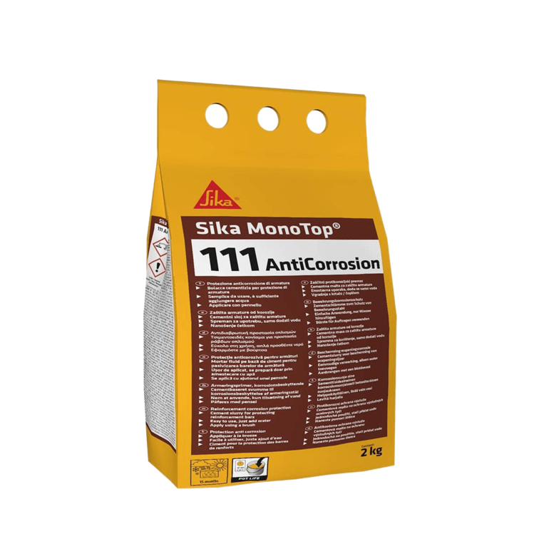 Sika MonoTop®-111 AntiCorrosion SIKA. Protezione anticorrosione per armature e ponte adesivo