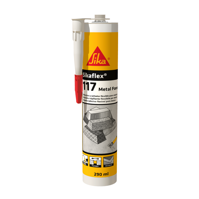 Sikaflex®-117 Metal Force Sika Italia Adesivo elastico per l'incollaggio di elementi metallici